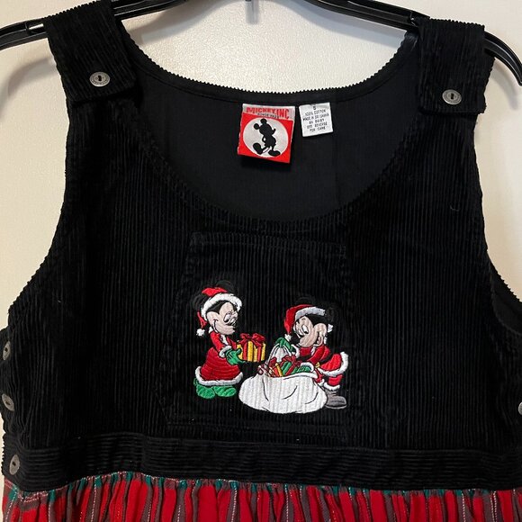 Walt Disney Christmas Long Dress, Size small - Picture 2 of 3